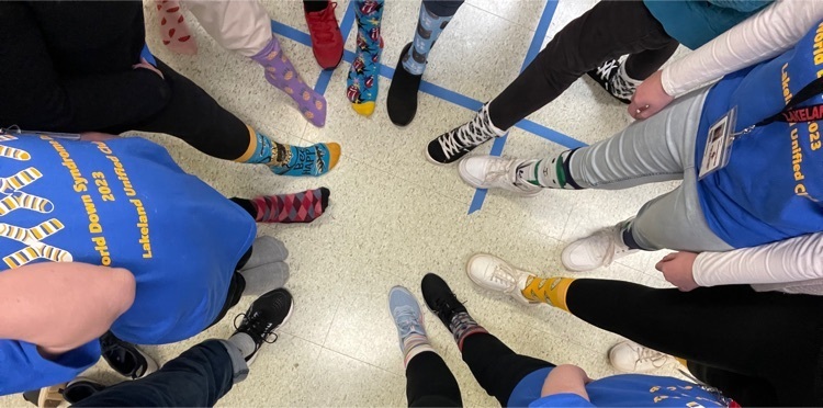 The CORE Programs "Rocked Our Socks" while wearing our yellow & blue today in support of World Down Syndrome Day. "With Us, Not For Us!"